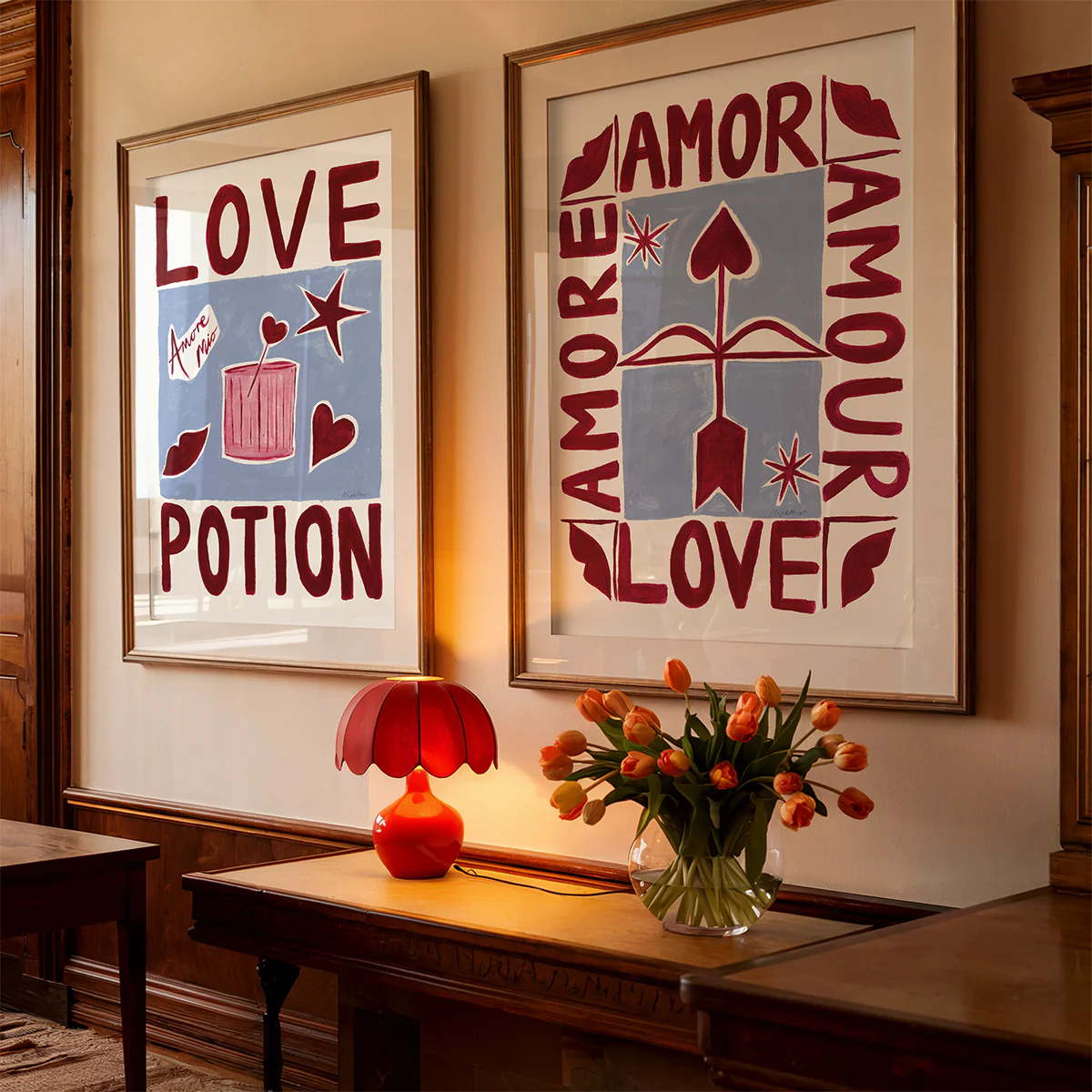 Affiche A3 Languages of Love - Image 4