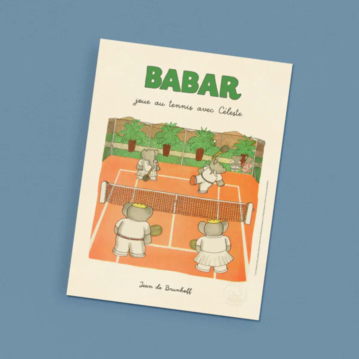 Affiche Babar Babar joue au tennis avec Céleste - Image 4