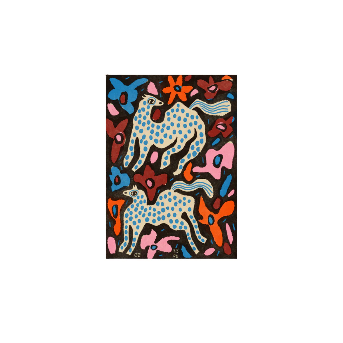 Affiche Enikő Eged - Blue-spotted Magic Horses