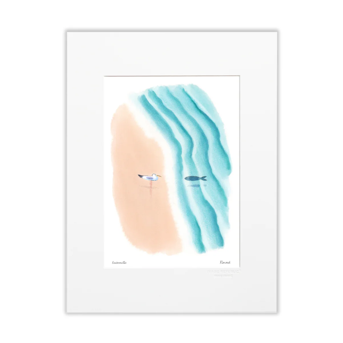 Affiche François Ravard L'Embrouille - 30 x 40 cm