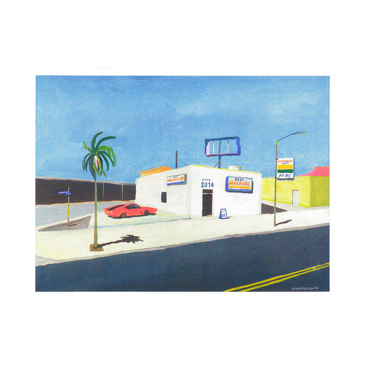 Affiche Lomita, California - Nao Tatsumi