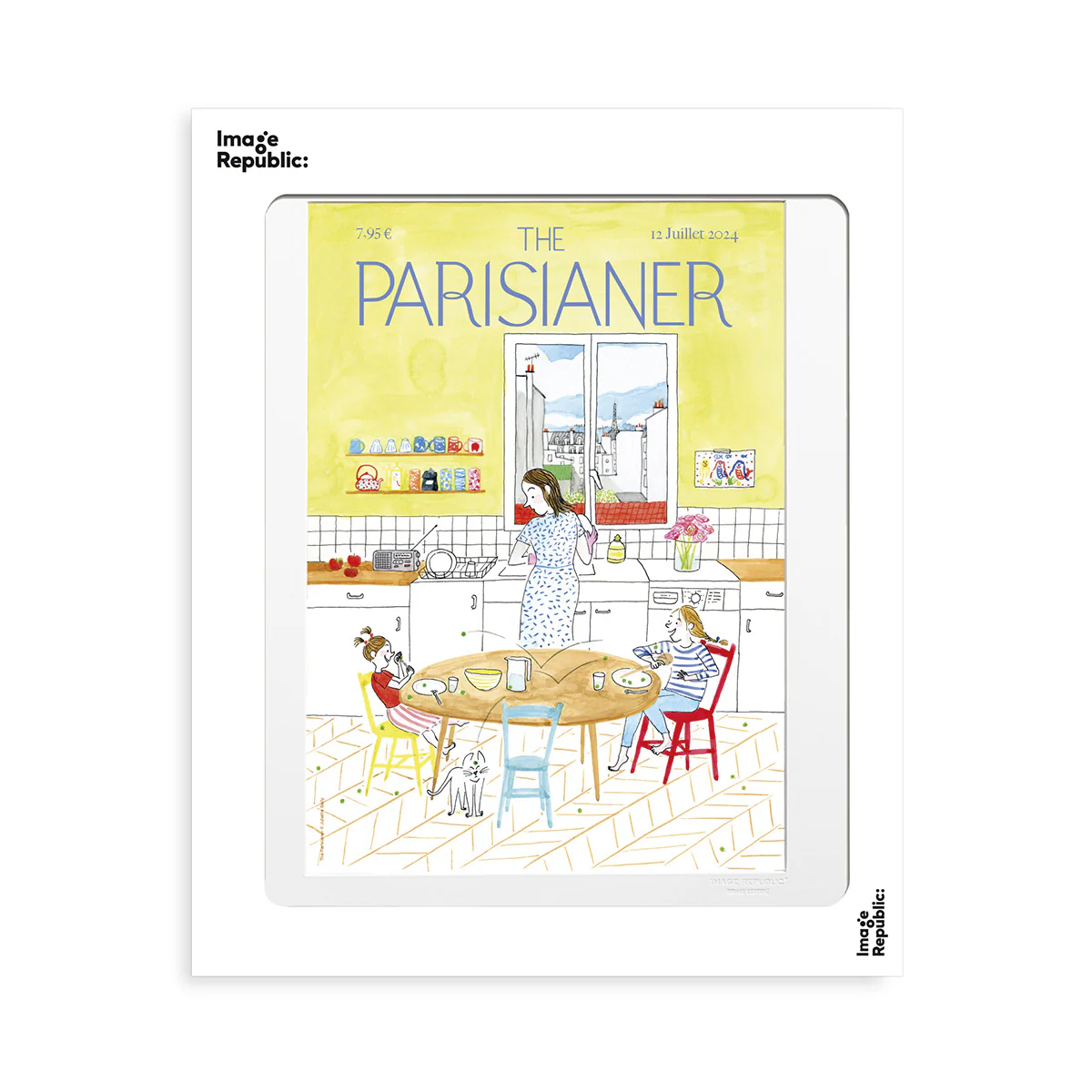 Affiche Tennis de table - The Parisianer N°111 - Baily