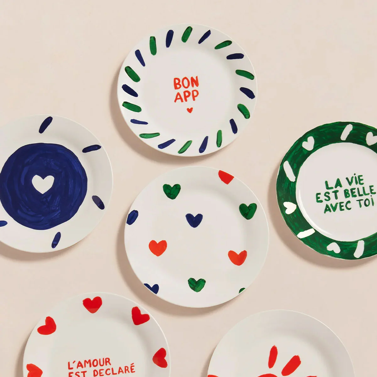 Assiette la Vie Est Belle Avec Toi - Image 3