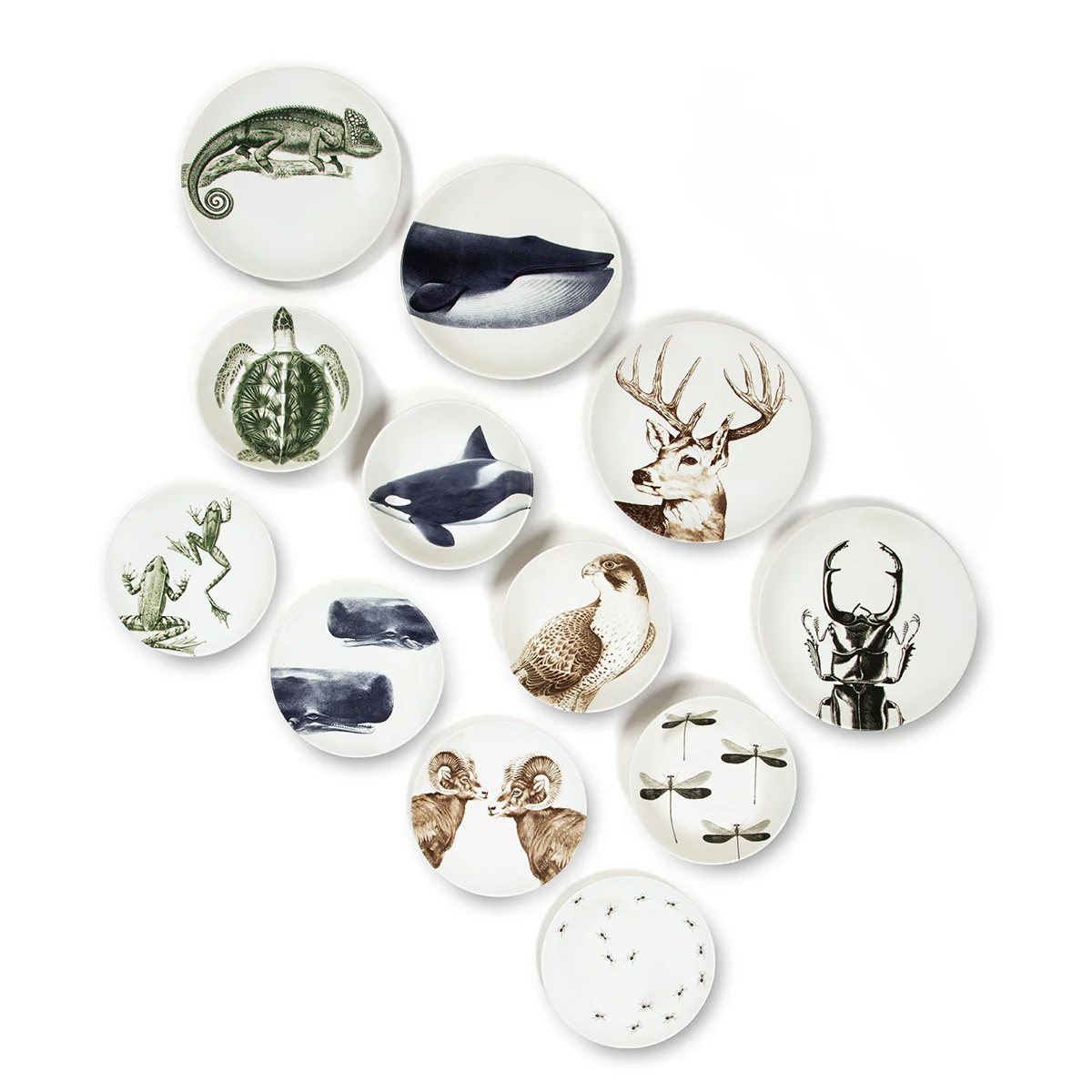 Assiette plate - Cerf - Image 4