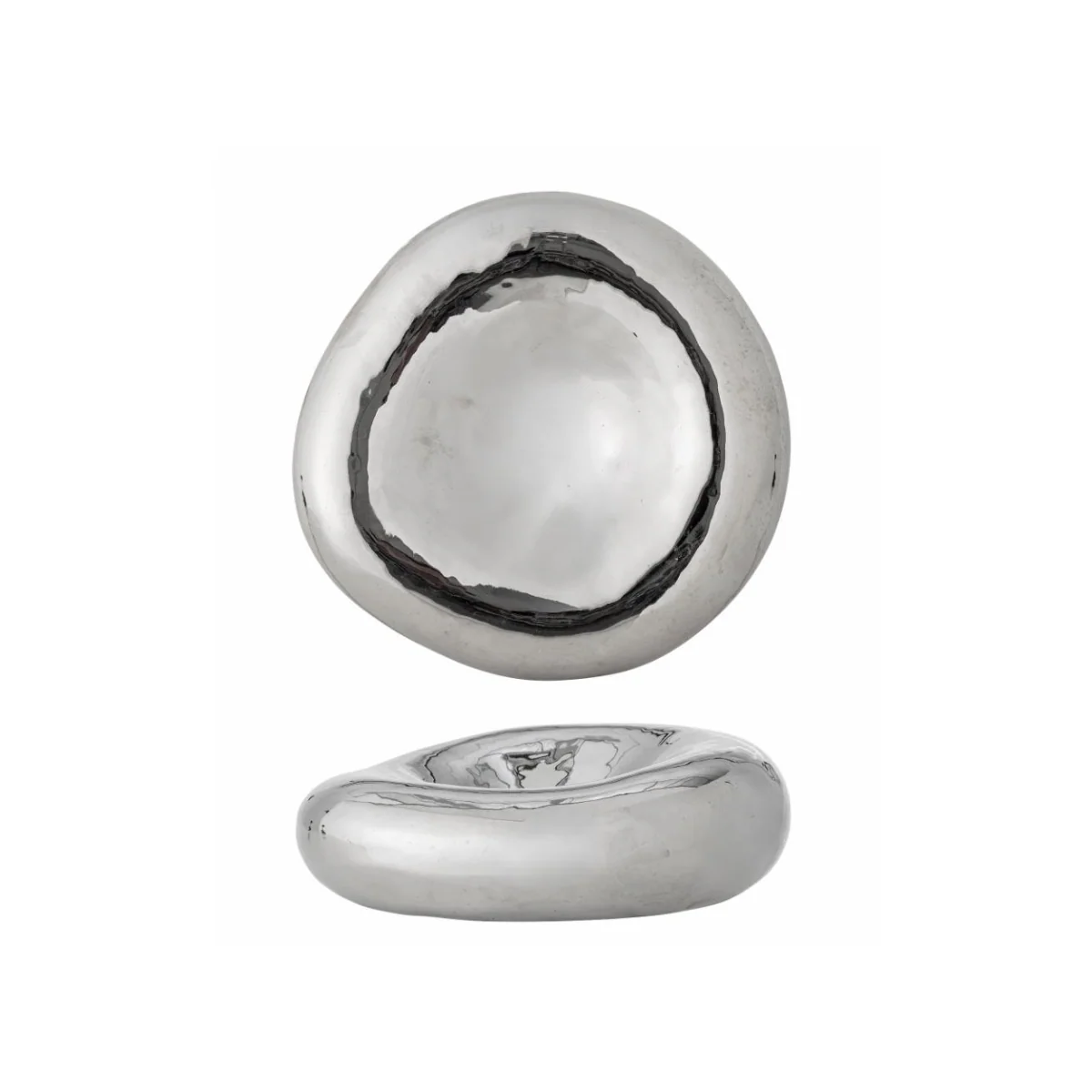 Bol Shine Argent Grès