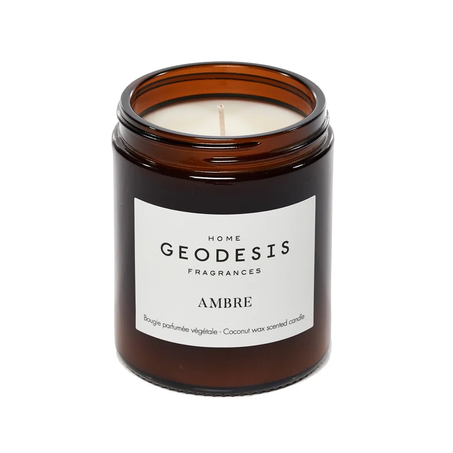 Bougie végétale parfumée - Ambre
