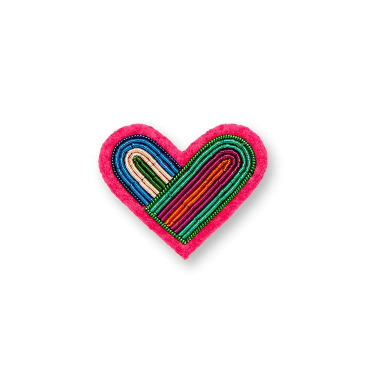 Broche Coeur en cage