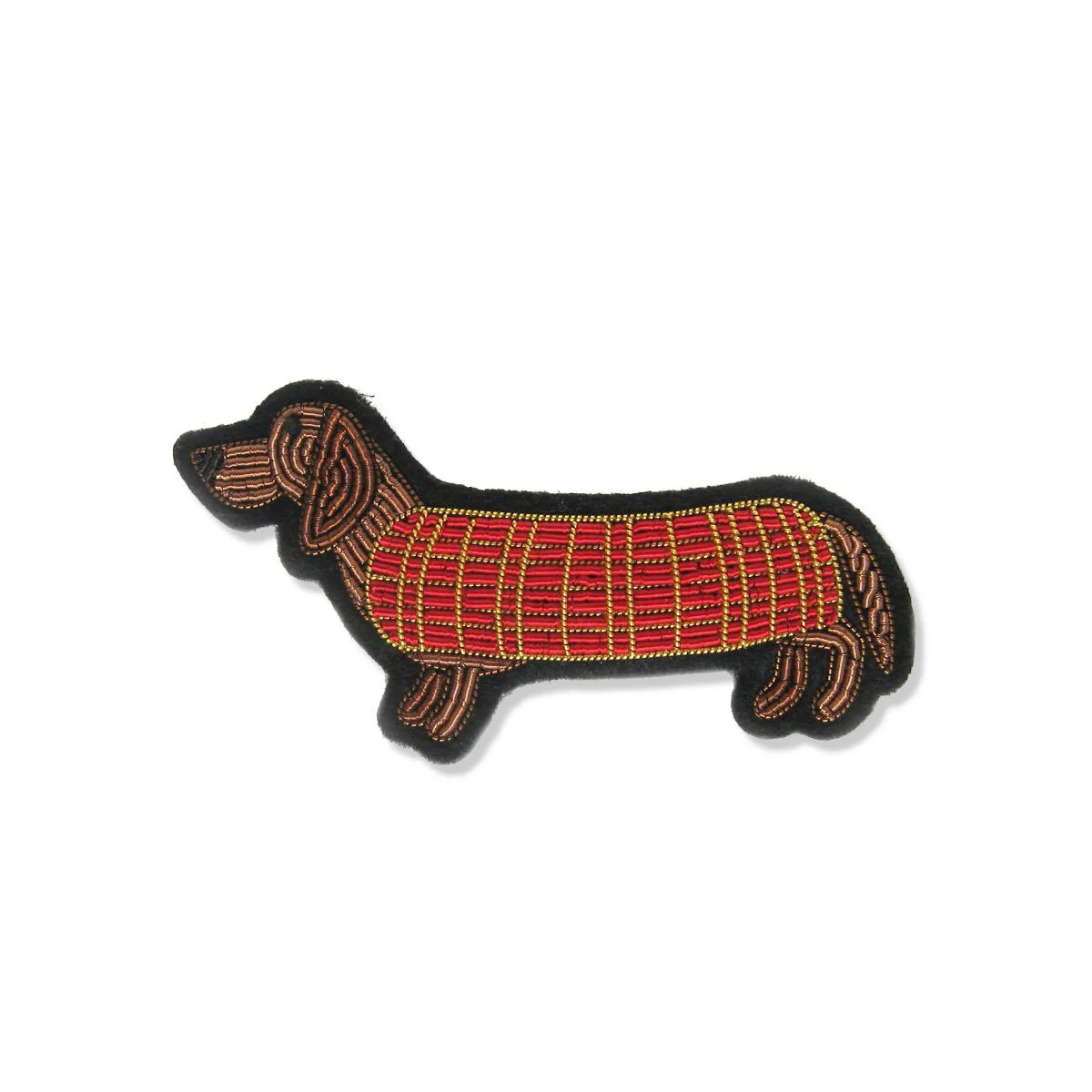 Broche Teckel