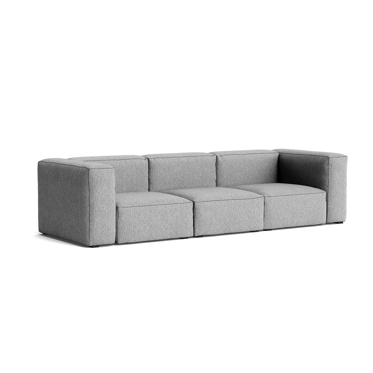 Canapé Mags Soft 3 places - Combinaison 1 - Hallingdal 166 - Coutures Dark Grey