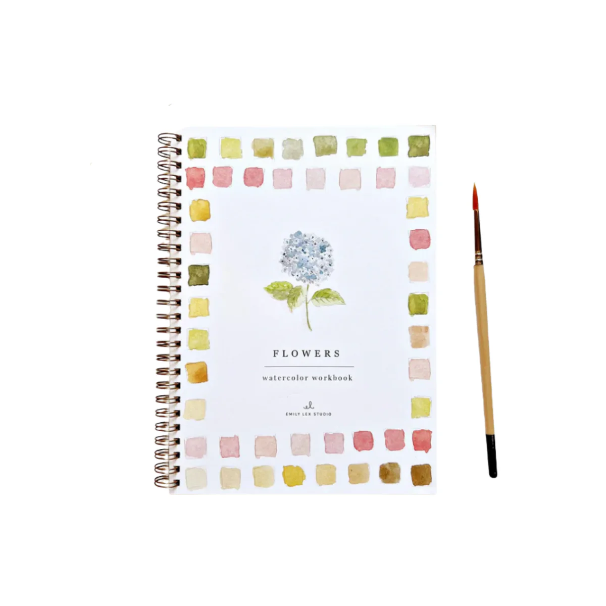 Carnet d'aquarelle - Flowers