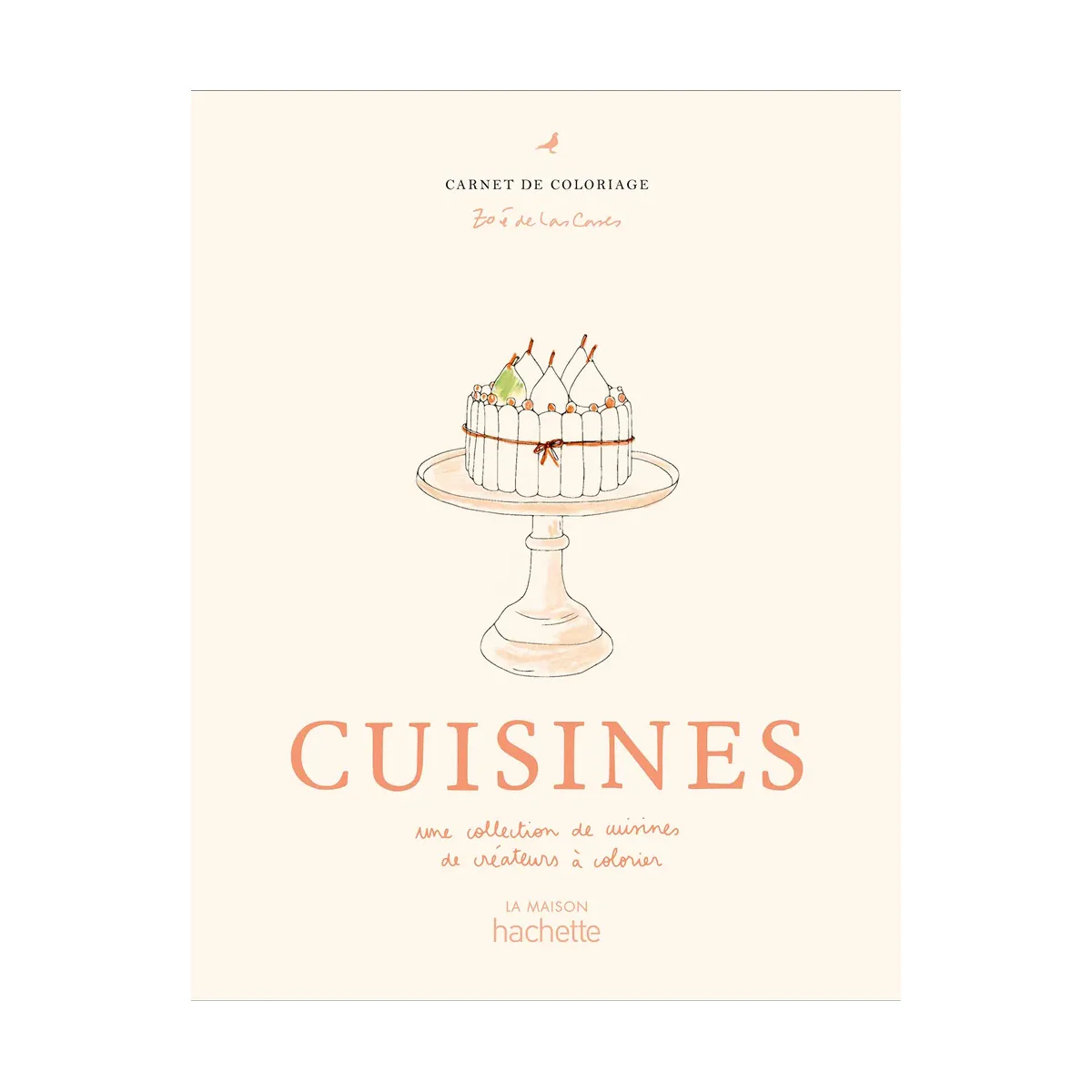 Carnet de coloriage Cuisines - Zoé de Las Cases