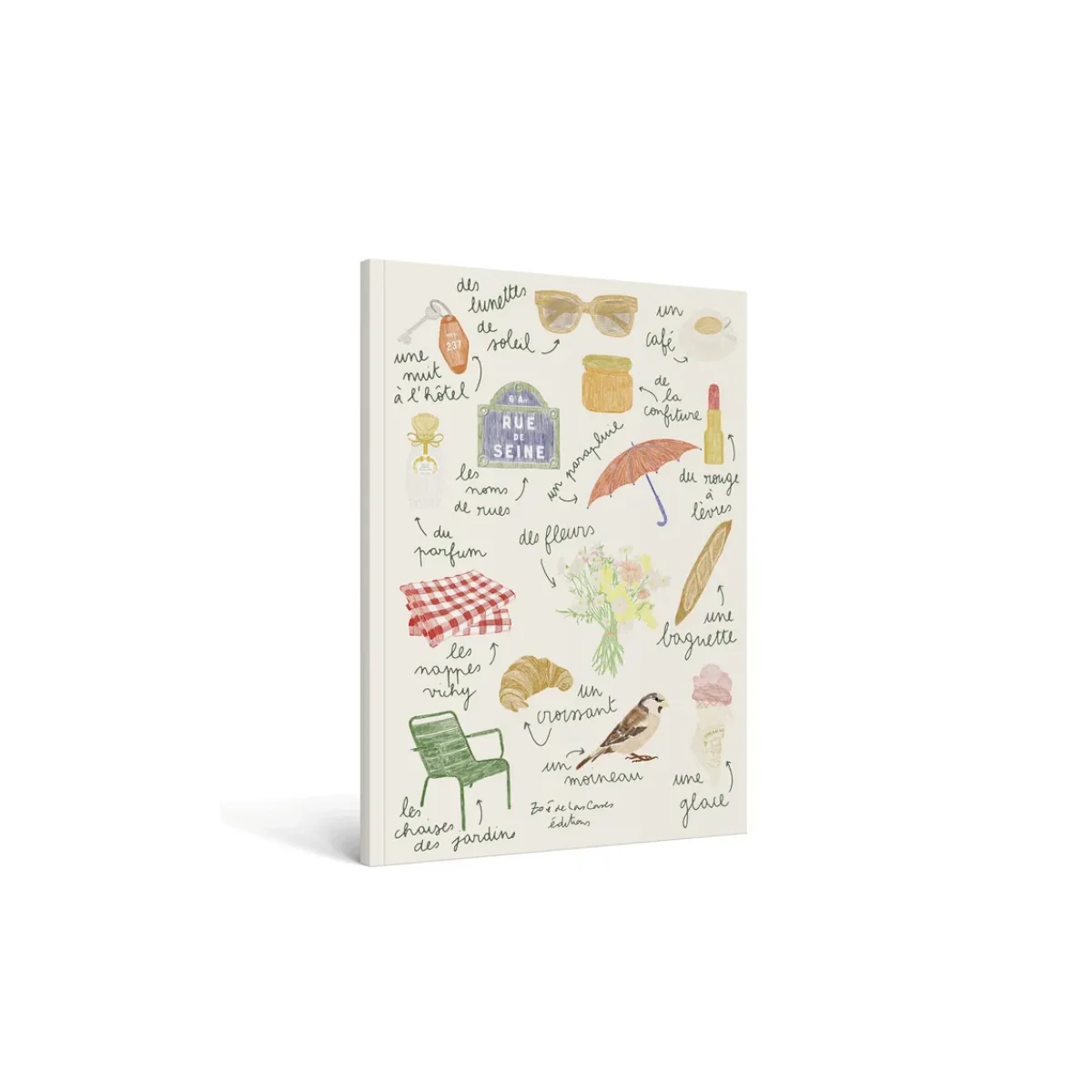Carnet Paris A4 - Zoé de Las Cases
