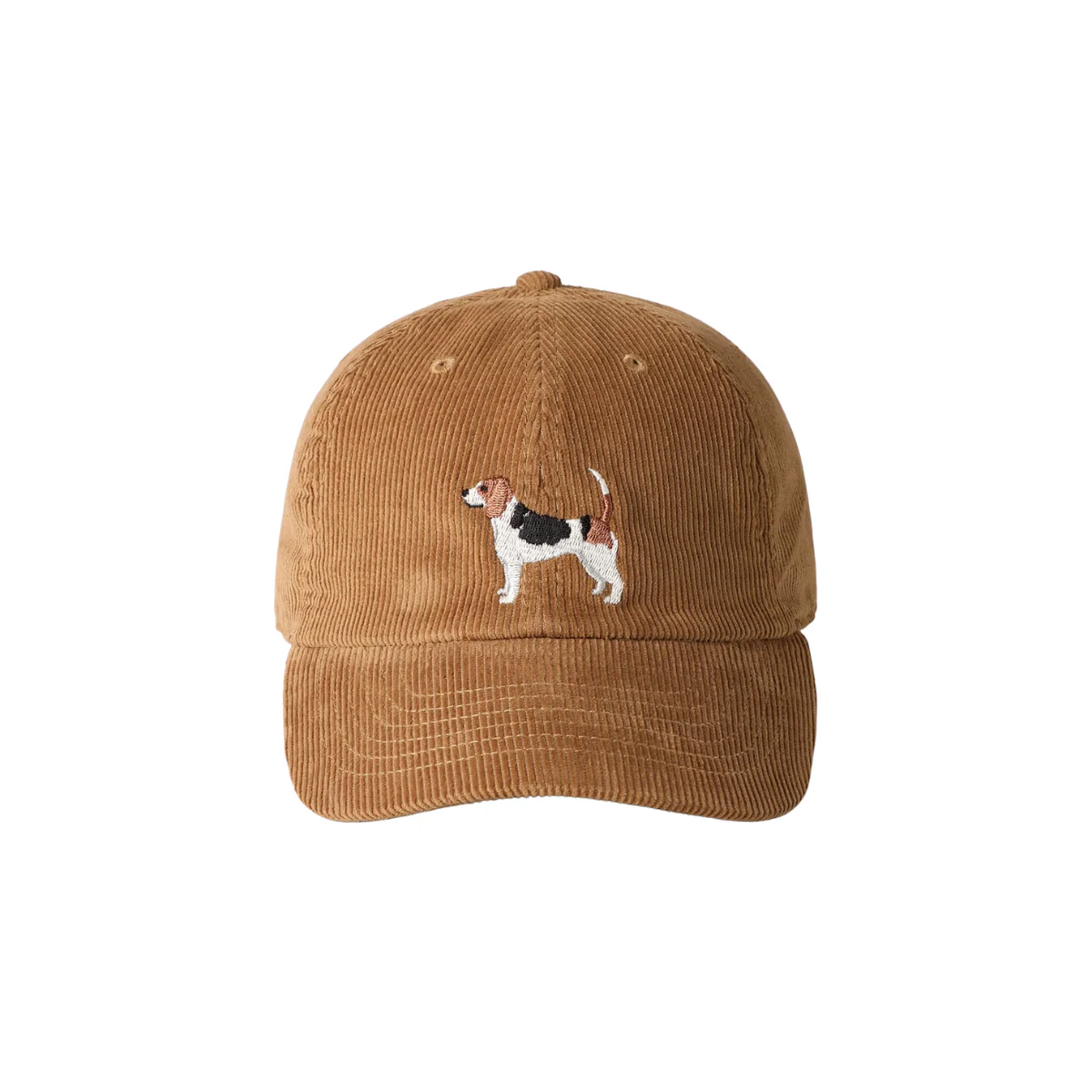 Casquette Baseball Velours côtelé Beagle - Tan
