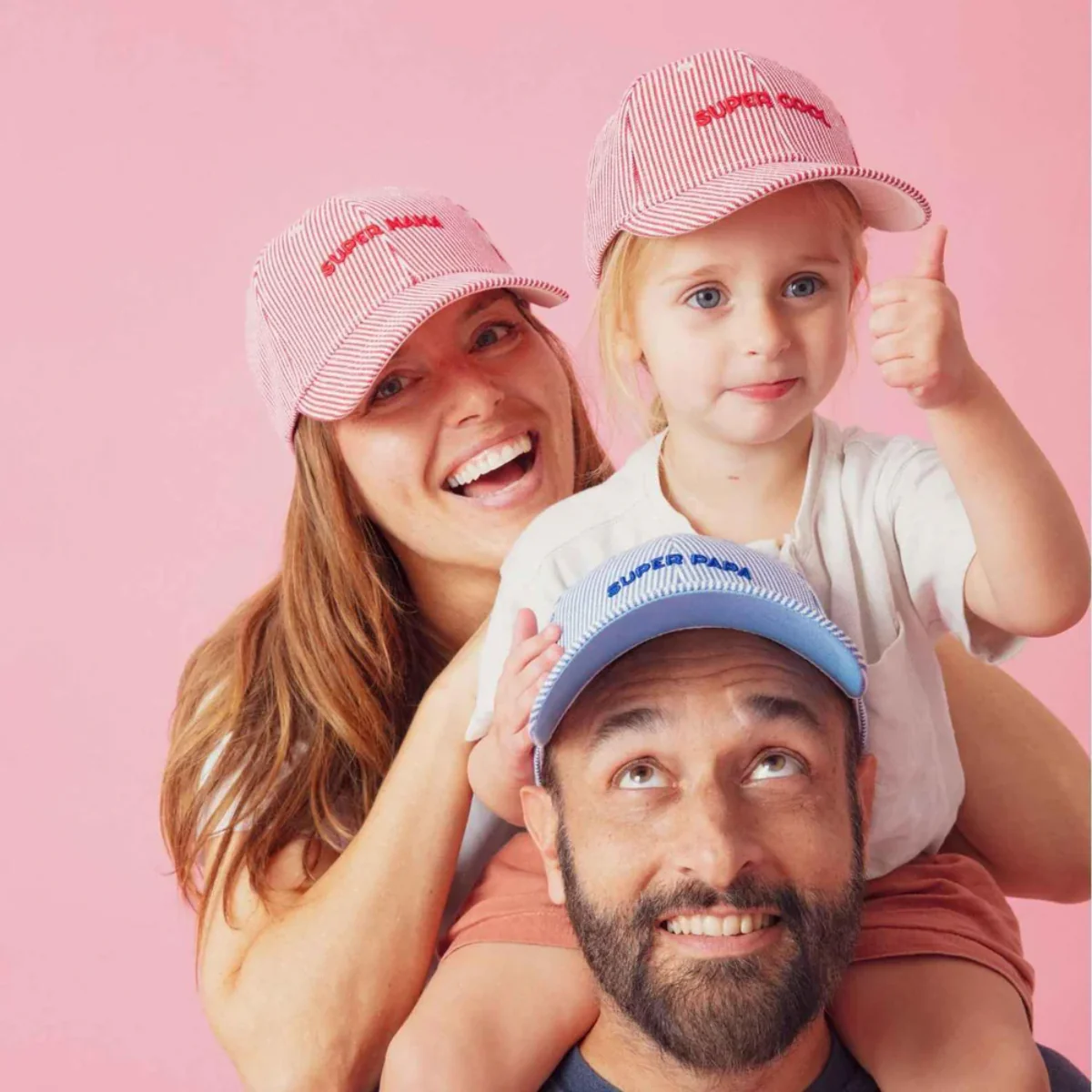 Casquette Marinière - Super Mama Adulte Rouge - Image 2