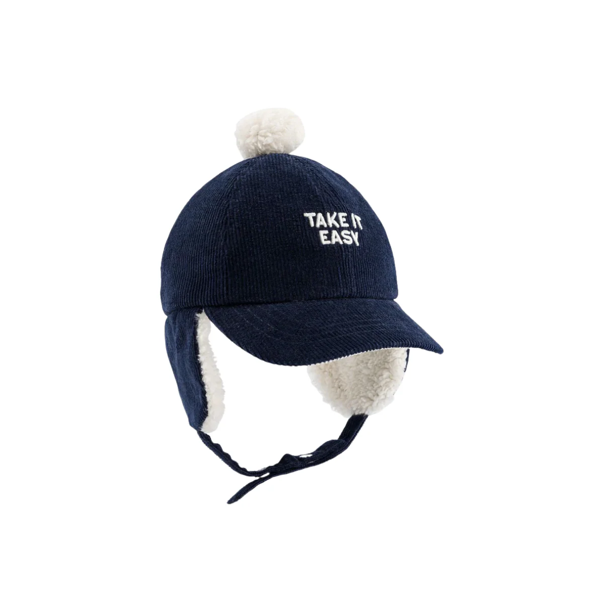 Chapka Velours Take it easy Bleu - Image 2