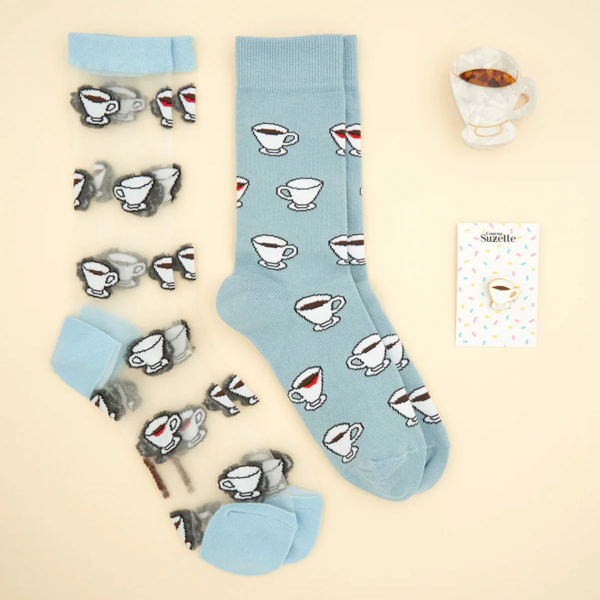 Chaussettes Café - Image 6