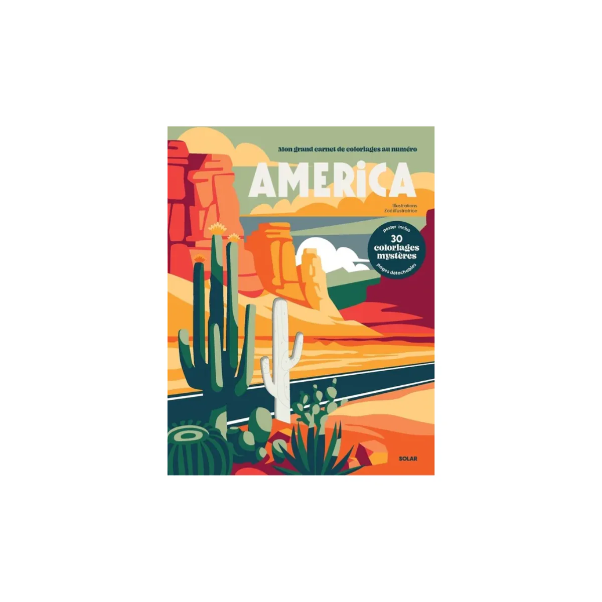 Coloriages au numéro - America