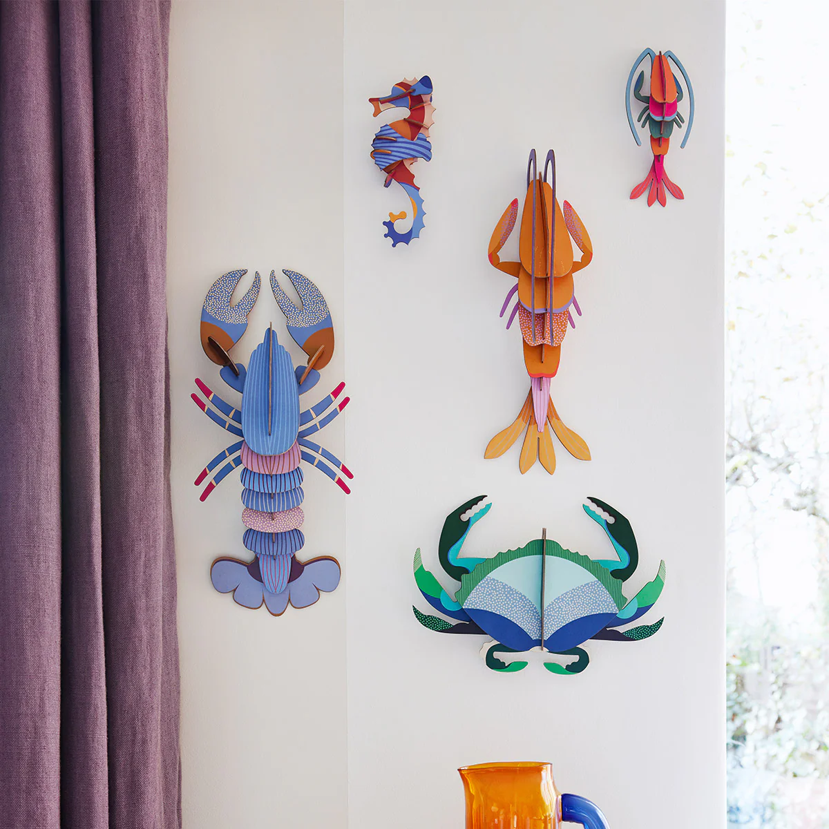Décoration murale Homard - Lavande - Image 4