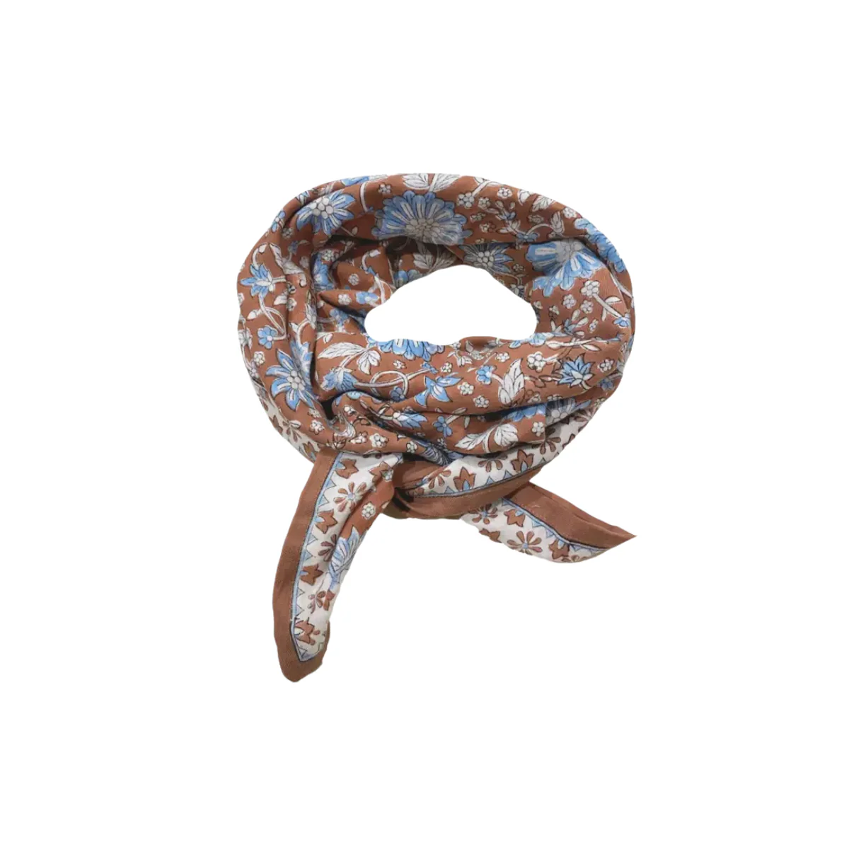 Foulard Delhi Mum Cannelle