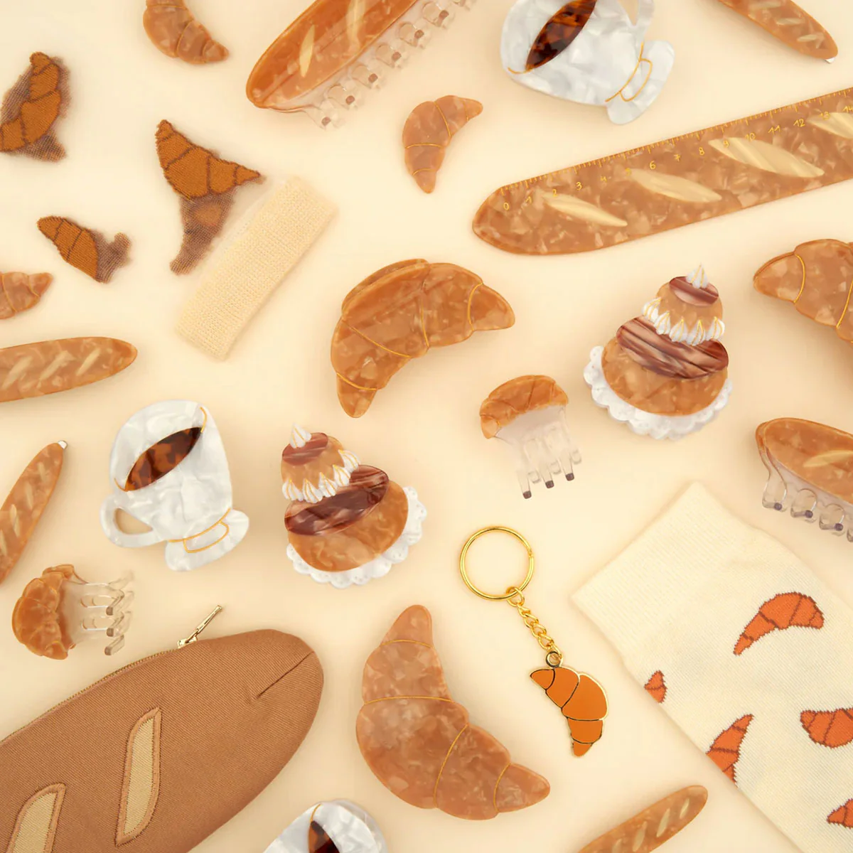 French Barrette Croissant - Image 7