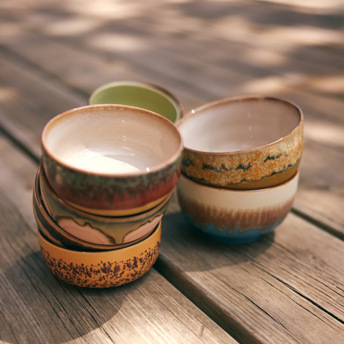 Lot de 4 Bols à Nouilles Seabreeze 70s - ø 13,5 cm - Image 2