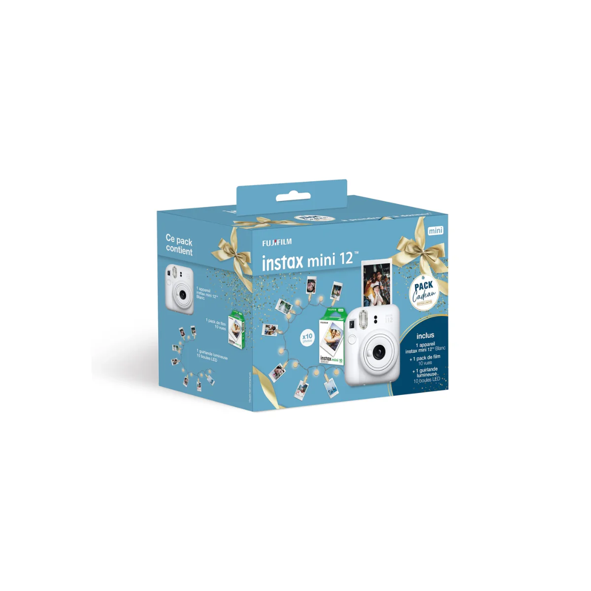 Pack Instax Mini 12 - Blanc