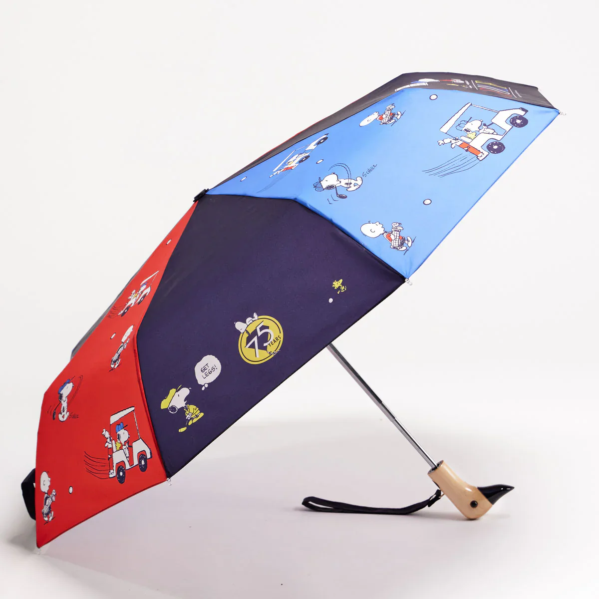 Parapluie à manche Tête de Canard - Snoopy Golf - Image 8