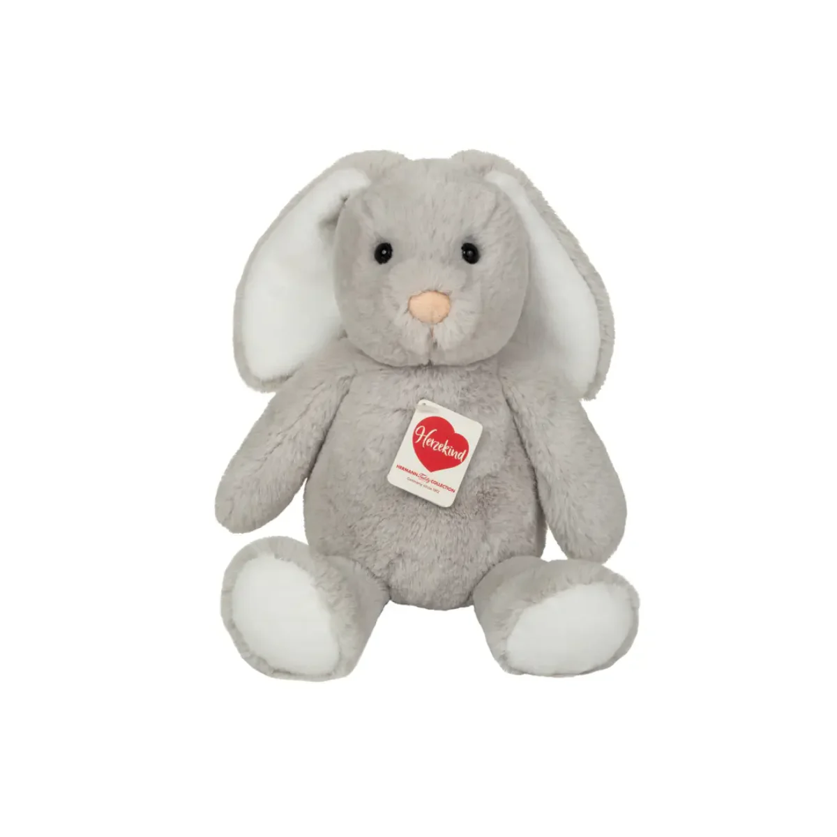 Peluche Lapin Abby Gris