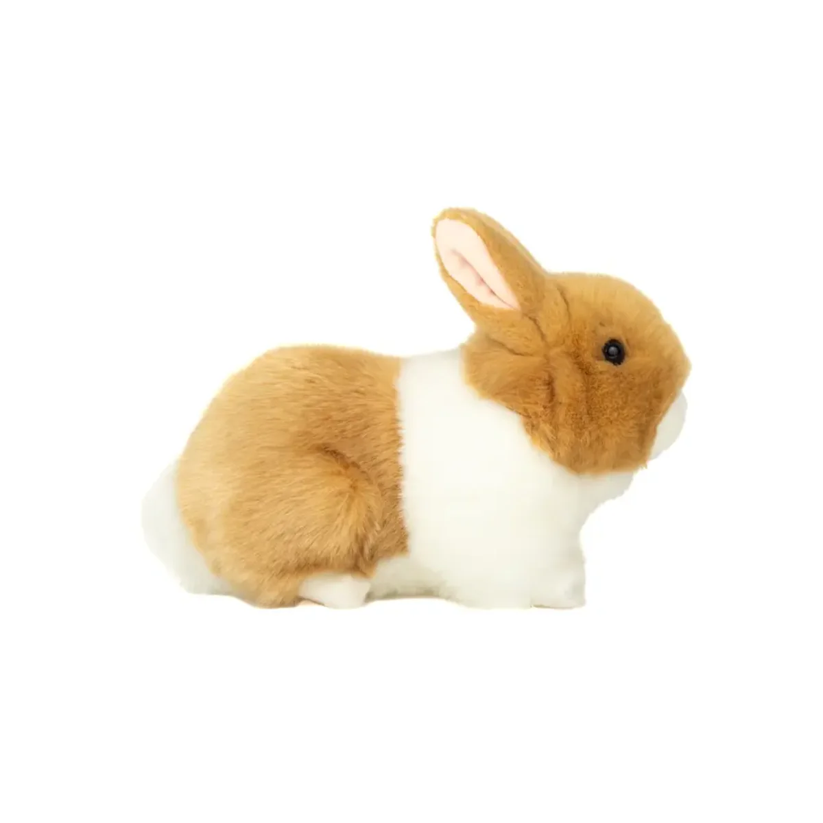 Peluche Lapin Beige et Blanc - Image 2