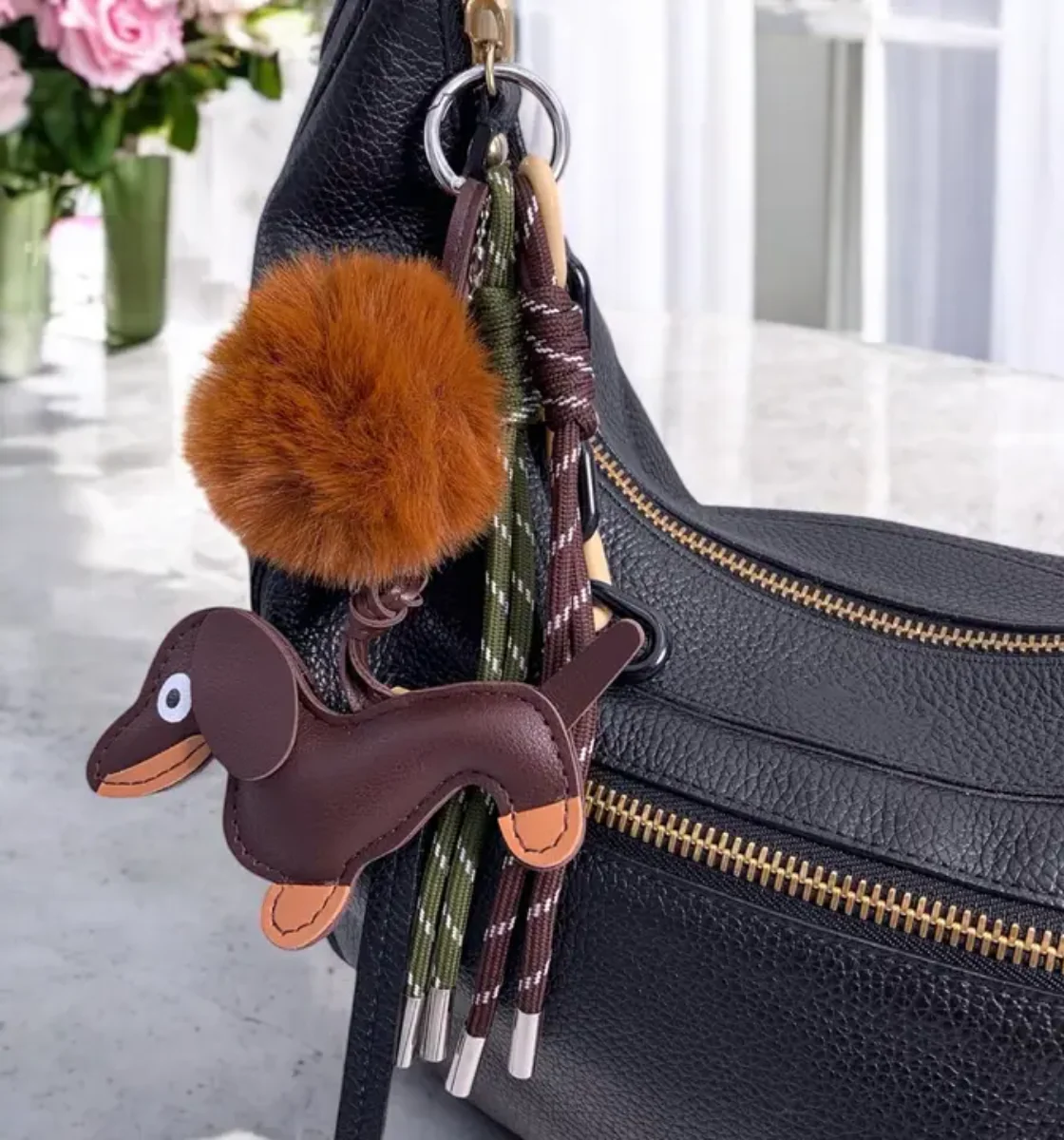 Porte-clés et grigri de sac Chien - Image 2