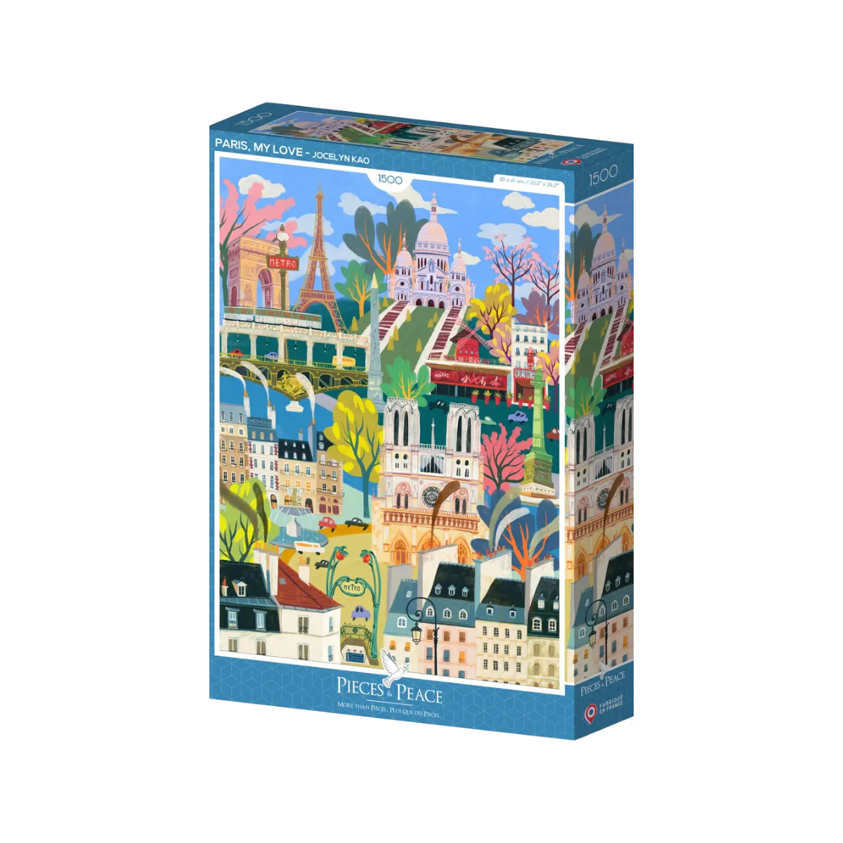Puzzle Paris My Love - 1500 pièces