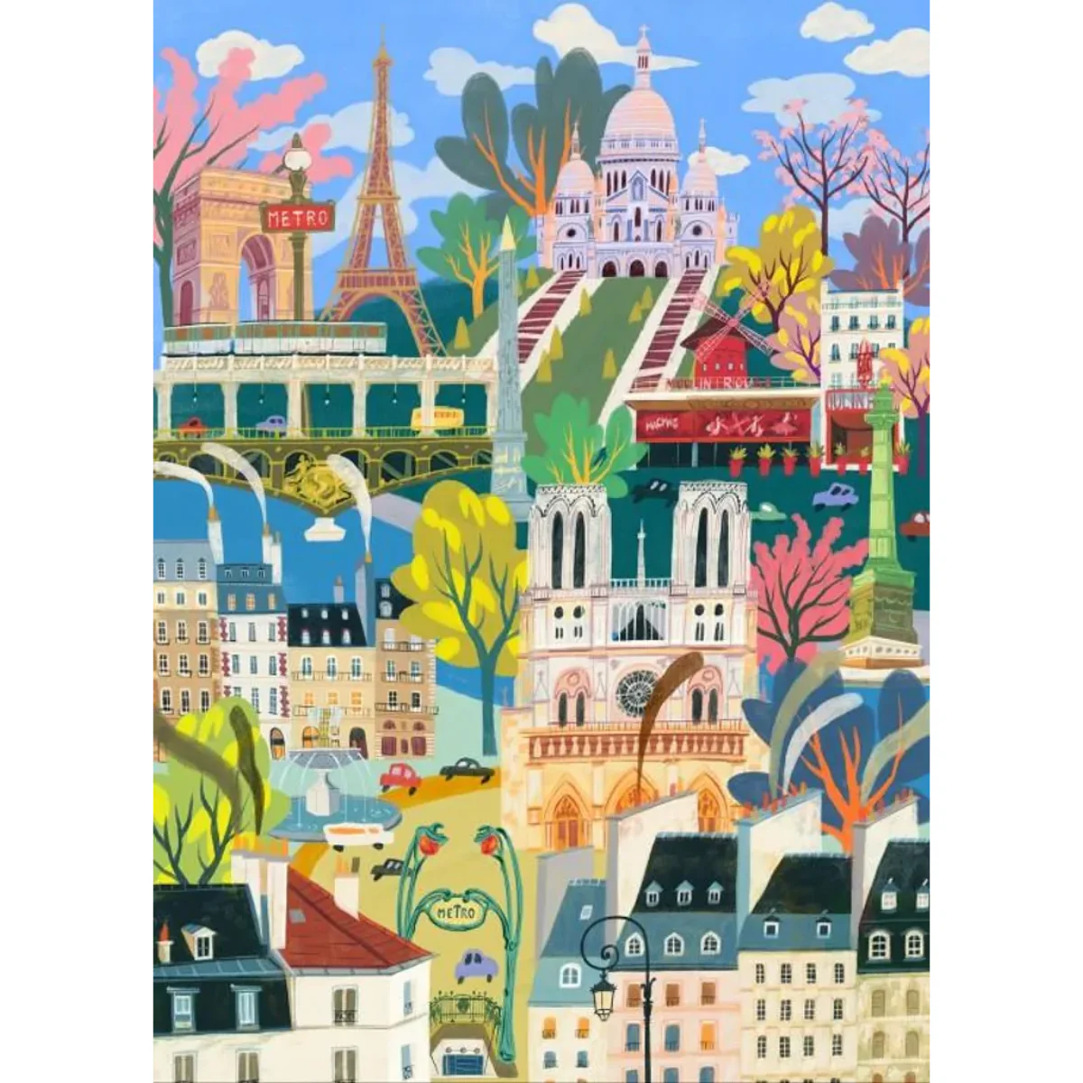Puzzle Paris My Love - 1500 pièces - Image 2