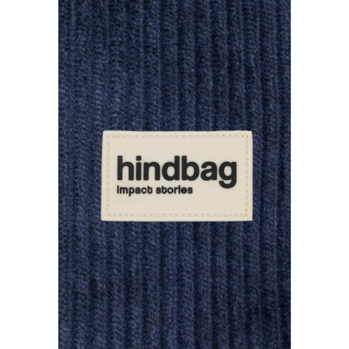 Sac hobo Claire - Velours Marine - Image 5