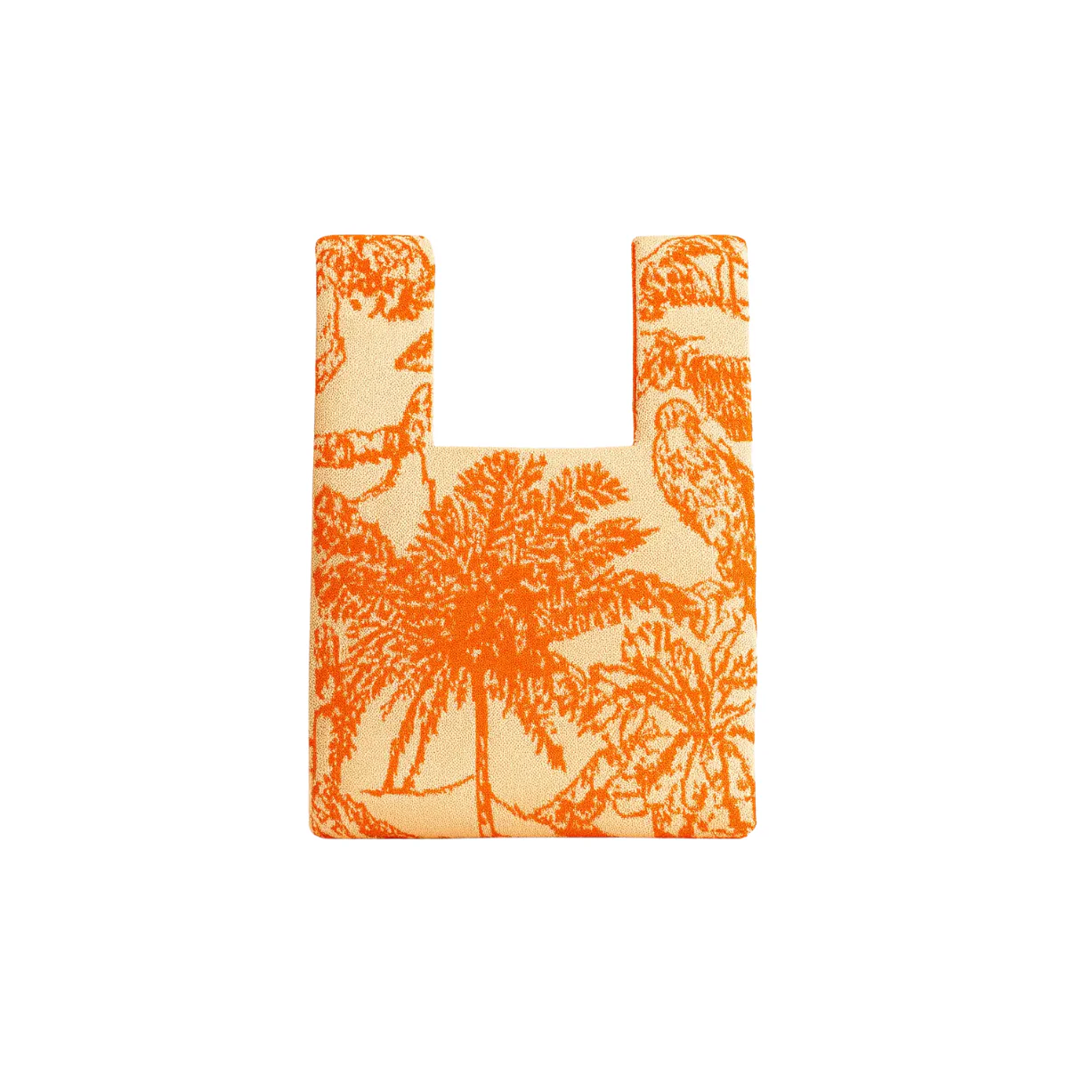 Sac Maille - Palm Postcard Orange M