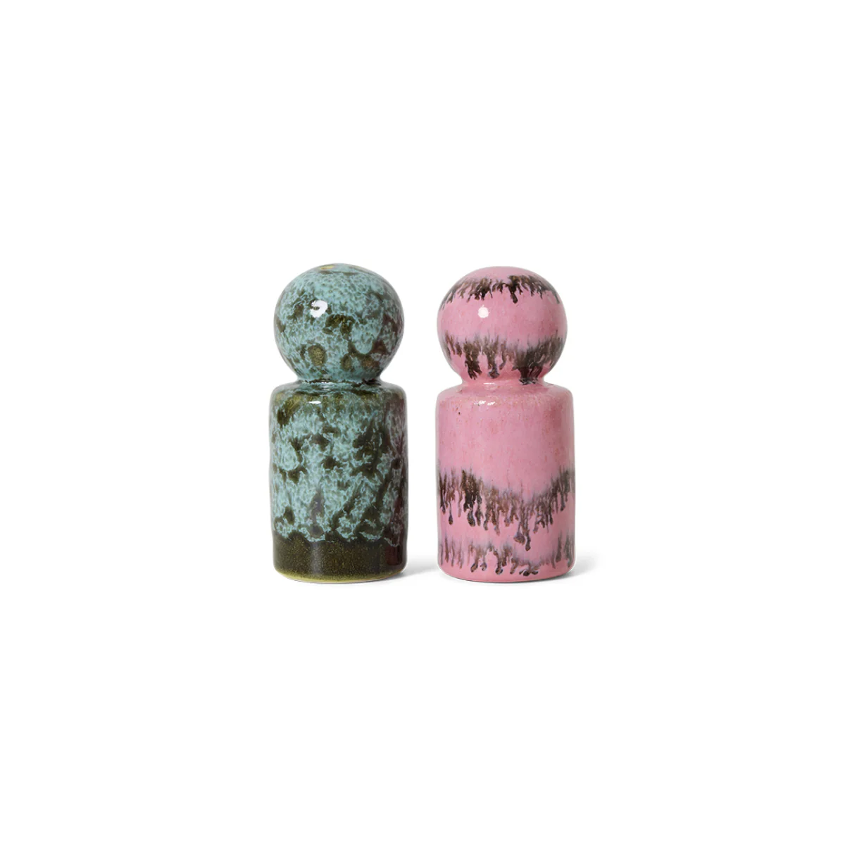 Salière & poivrière 70s Baroque