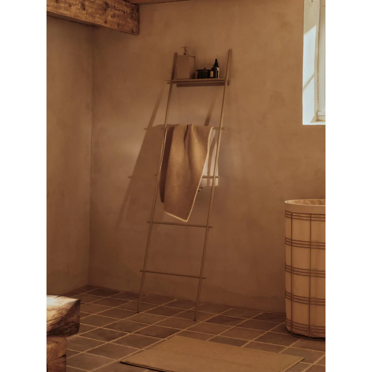 Serviette de bain - Ekko Cashmere/Off-White 70x140cm - Image 2