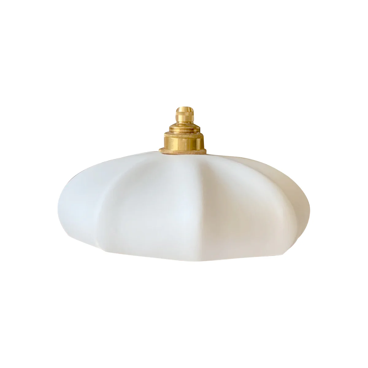 Suspension Maria en porcelaine biscuit - Ø 24 cm