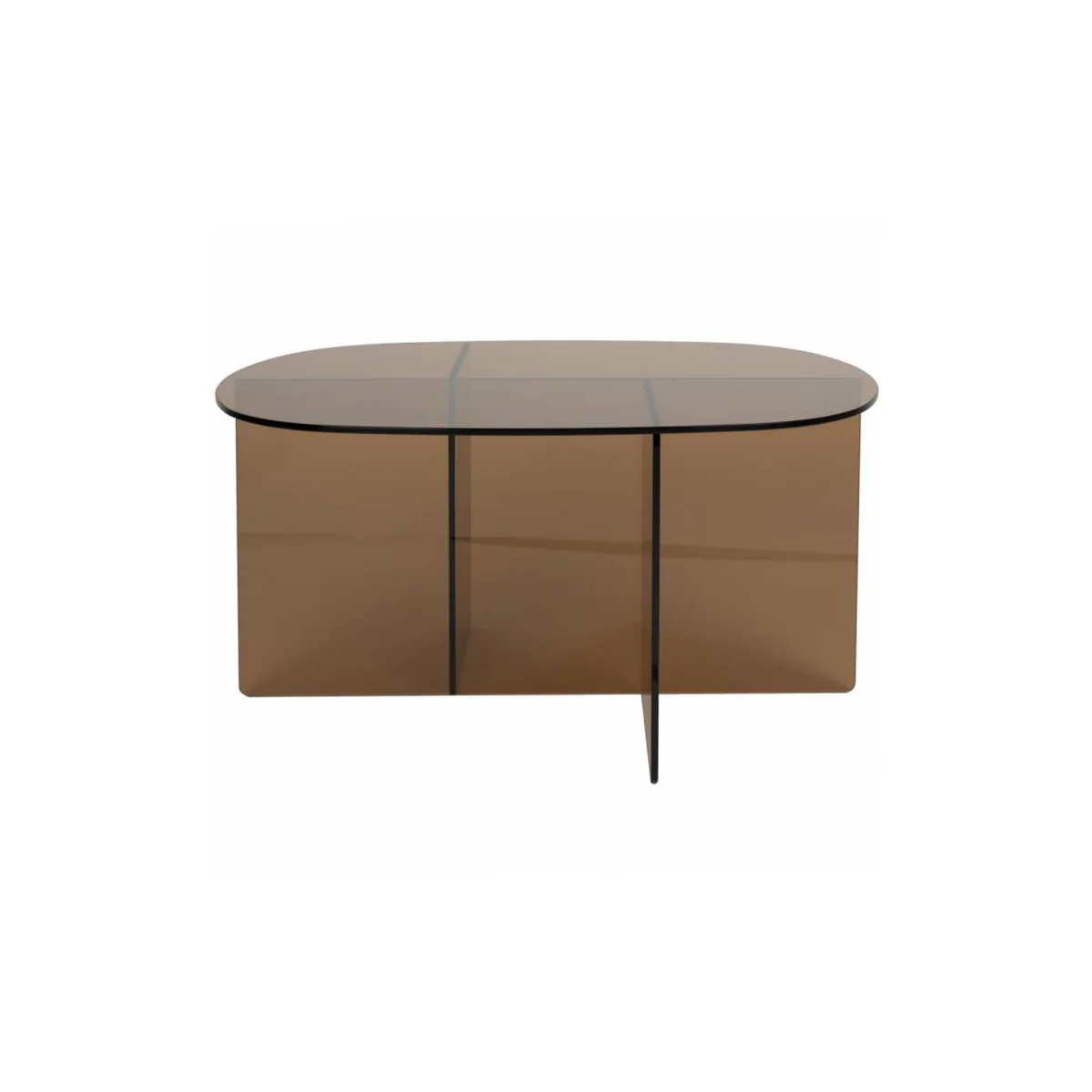 Table basse Linea Brown