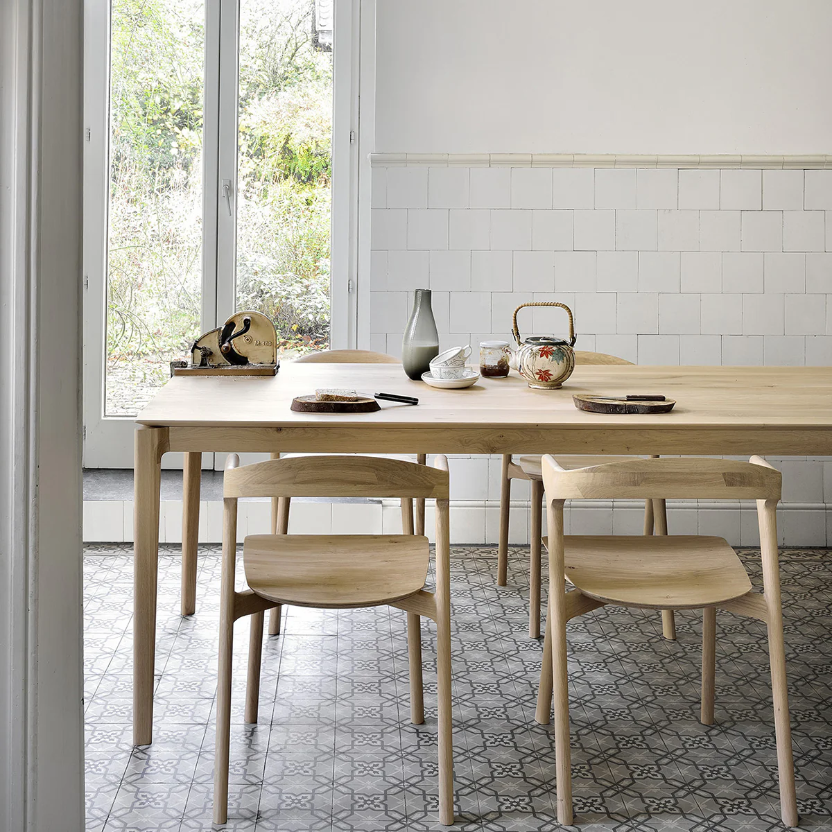 Table Bok en chêne - L 160 cm - Image 3